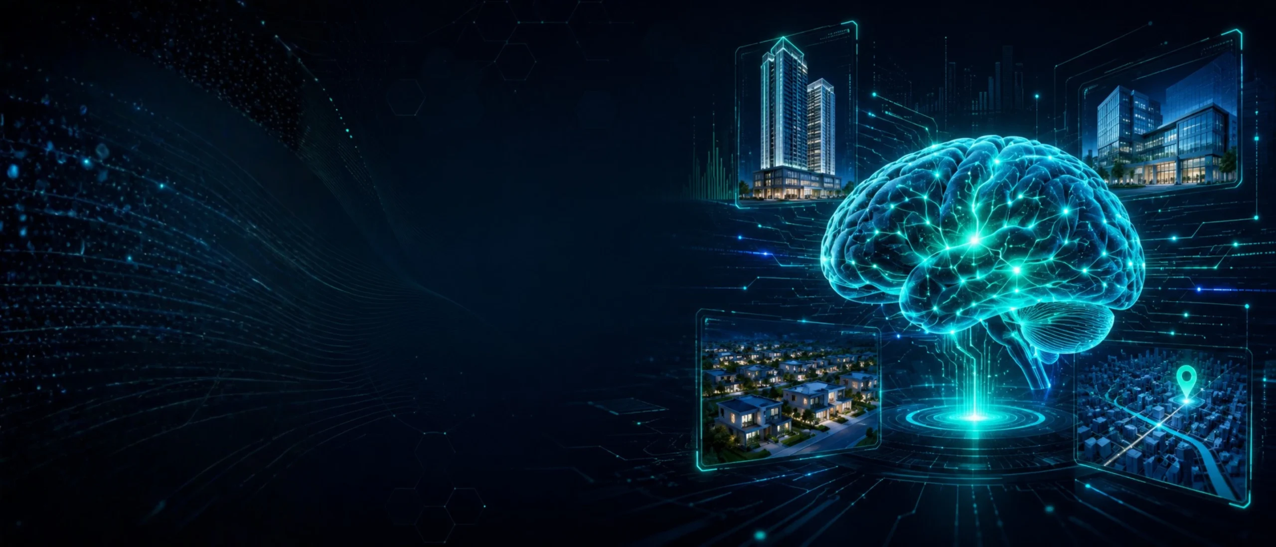 Modern business and investment technology environment representing data-led decision making